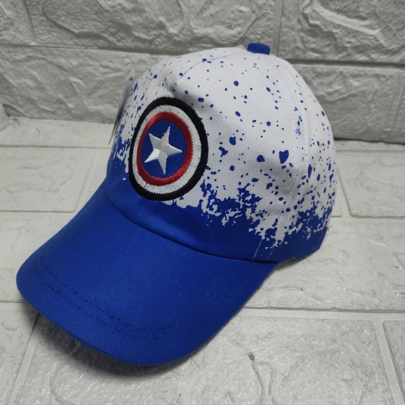 COD Topi Anak Karakter Superhero /topi anak laki perempuan usia 2-10 Tahun motif bercak