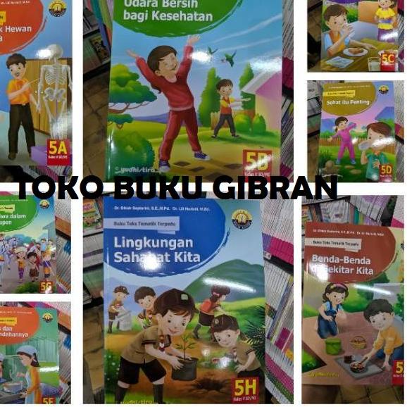 Terbaik.. BUKU Tematik Yudhistira KELAS 5 K13 Revisi