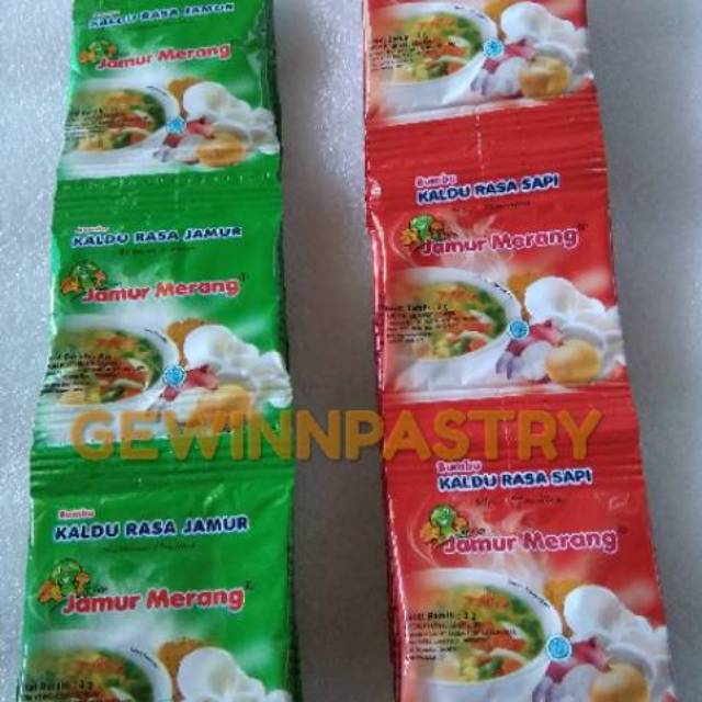 

Kaldu Alami Rasa Jamur Merang 1 renceng 10 Sachet NON MSG