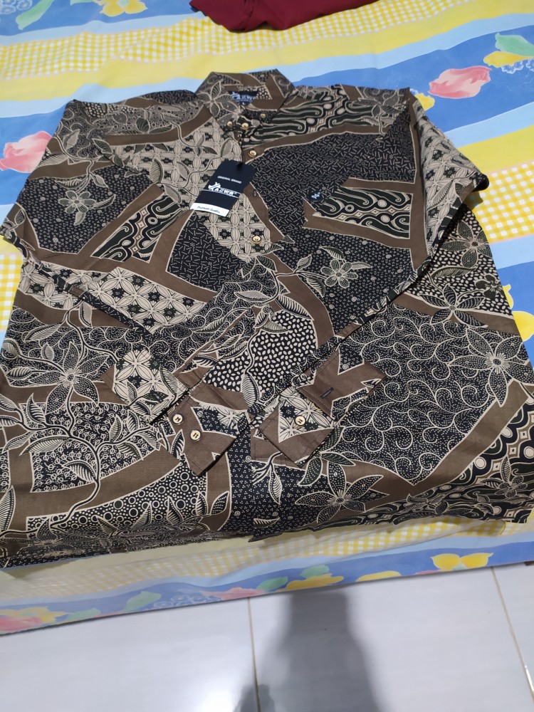 Baju Batik Lengan Panjang Kemeja Batik Premium