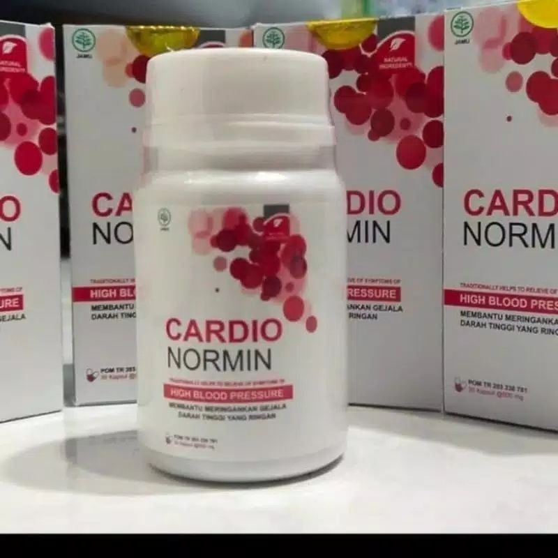 Cardionormin - Cardio Normin Obat Herbal Mengatasi Hipertensi - Obat Jantung - Obat Herbal Tebaik #1
