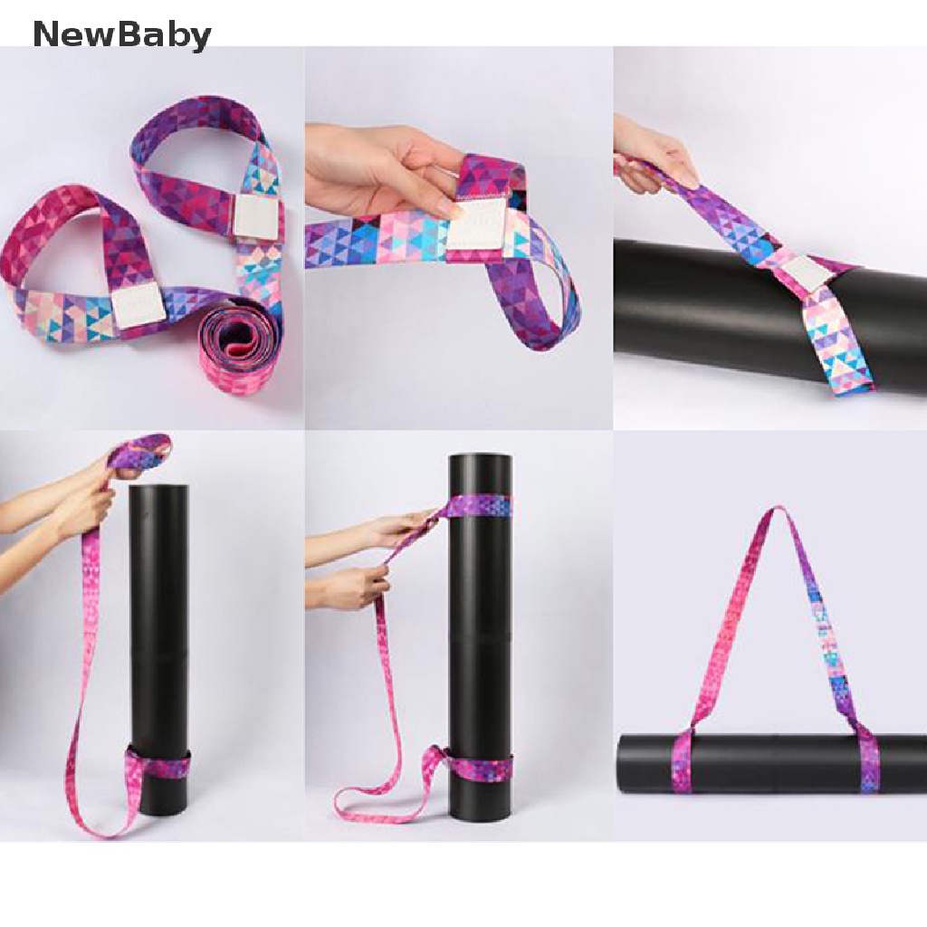 Newbaby 1PC Strap Bahu Elastis Adjustable Untuk Membawa Matras Yoga