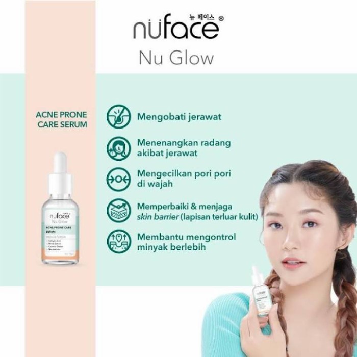 𝐑𝐀𝐃𝐘𝐒𝐀 - Nuface Serum Wajah 20ml - Nu Face