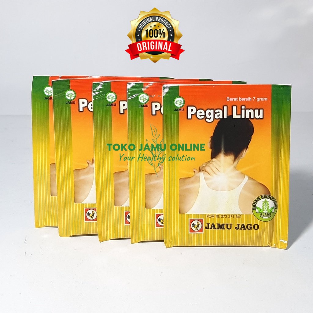 

Jamu Pegal Linu Jago - Membantu Meredakan Pegal Linu (Isi 10 Sachet)