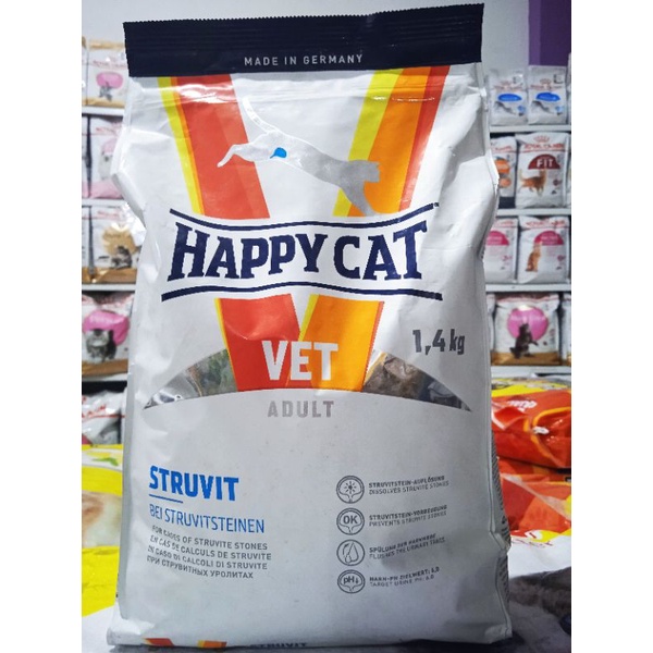 happy cat struvit 1 kg makanan kucing cat food