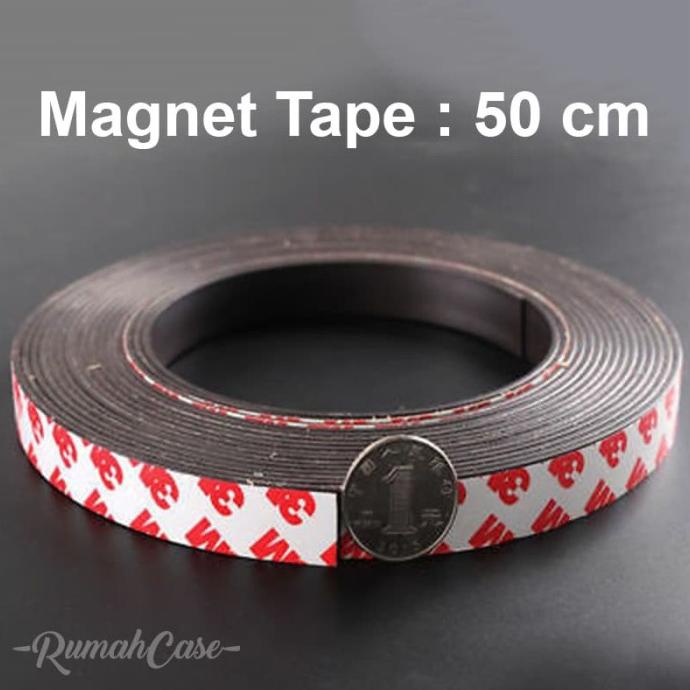 

Magnet tape 50 cm - double tape 3M magnetic utk casing komputer pc Diminati Banget