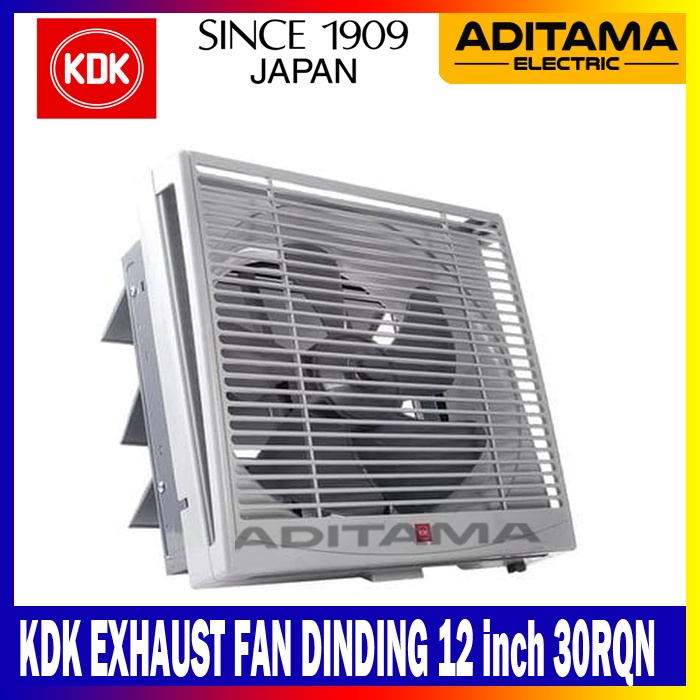 GOJEK GRAB KDK WALL EXHAUST FAN 12inch 30RQN/ KIPAS EXHAUST TEMBOK DINDING KDK 30 RQN