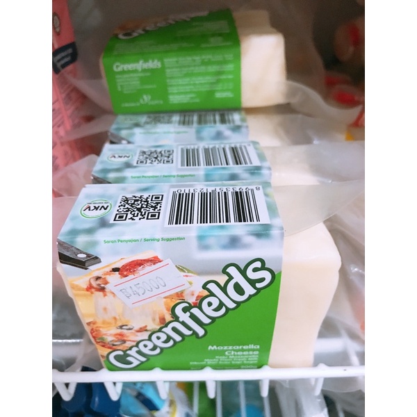 

Keju Mozarella Greenfields 200gr