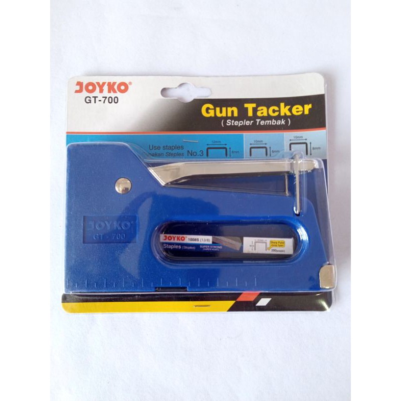

stepler tembak / gun tacker joyko gt-700