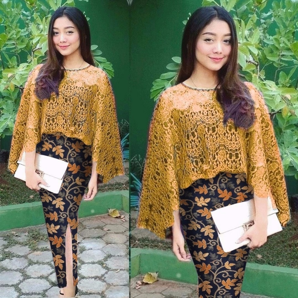 [RXFK] Set Wanita Kebaya / Setelan Brukat / Baju Dan Rok Wanita Terbaru / Setelan / Stelan Wanita / Set Motif