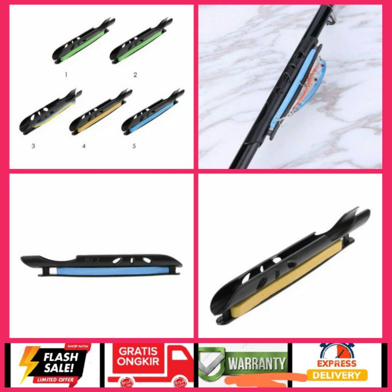 Fishing Coiling Plate Holder Gigitan Alarm Pancing