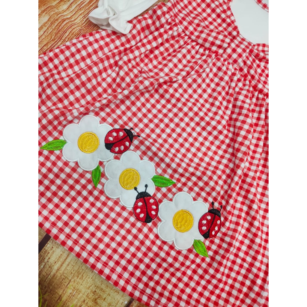 Two Mix Baju Muslim anak - Gamis Bayi Perempuan - Pakaian Muslim Bayi 1 -2 Tahun dj308-7