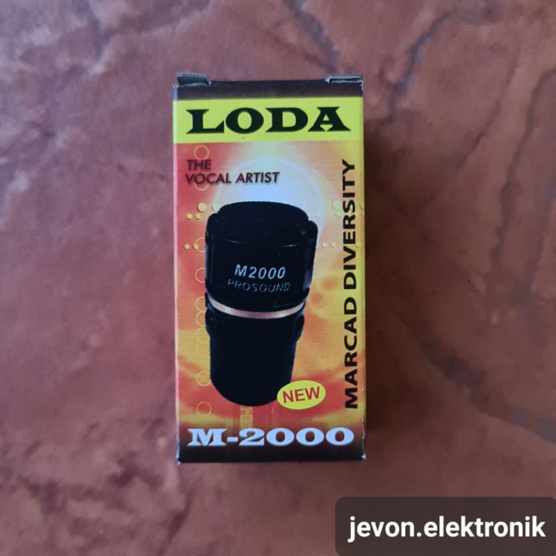 Spul Mic Loda M-2000 Spool Microphone The Vocal Artist Marcad Diversity