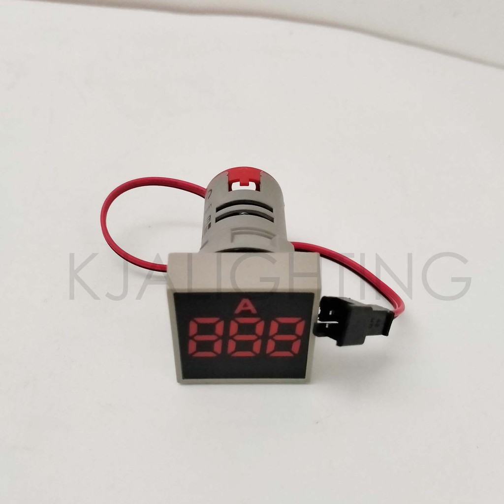 AMPERE METER DIGITAL MODEL PILOT LAMP 22MM KOTAK