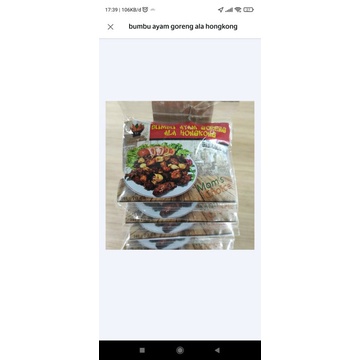

bumbu ayam goreng hongkong