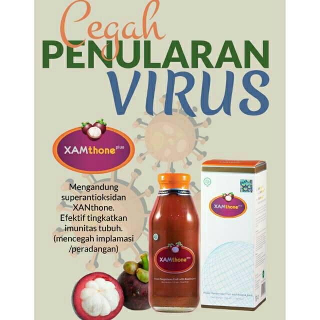 Xamthone Plus | Xamthon | Juice Ekstrak Kulit Manggis Original isi 350 ml