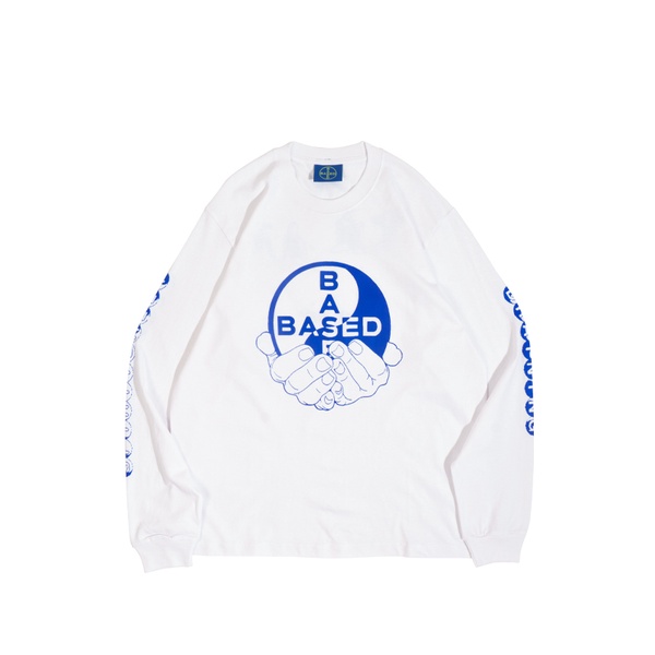 BASED CLUB GIVING LONG WHITE LS