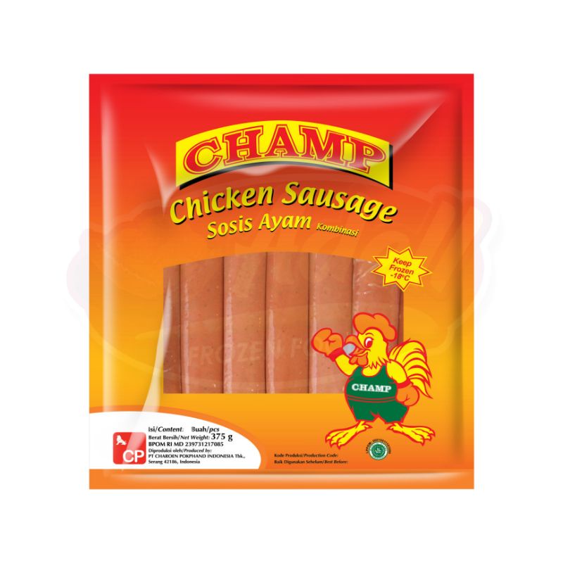 

CHAMP Sosis Ayam Chicken Sausage 375gr