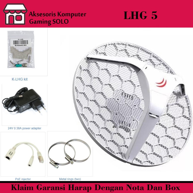 Routerboard Mikrotik Lhg 5 Embedded Wireless Shopee Indonesia