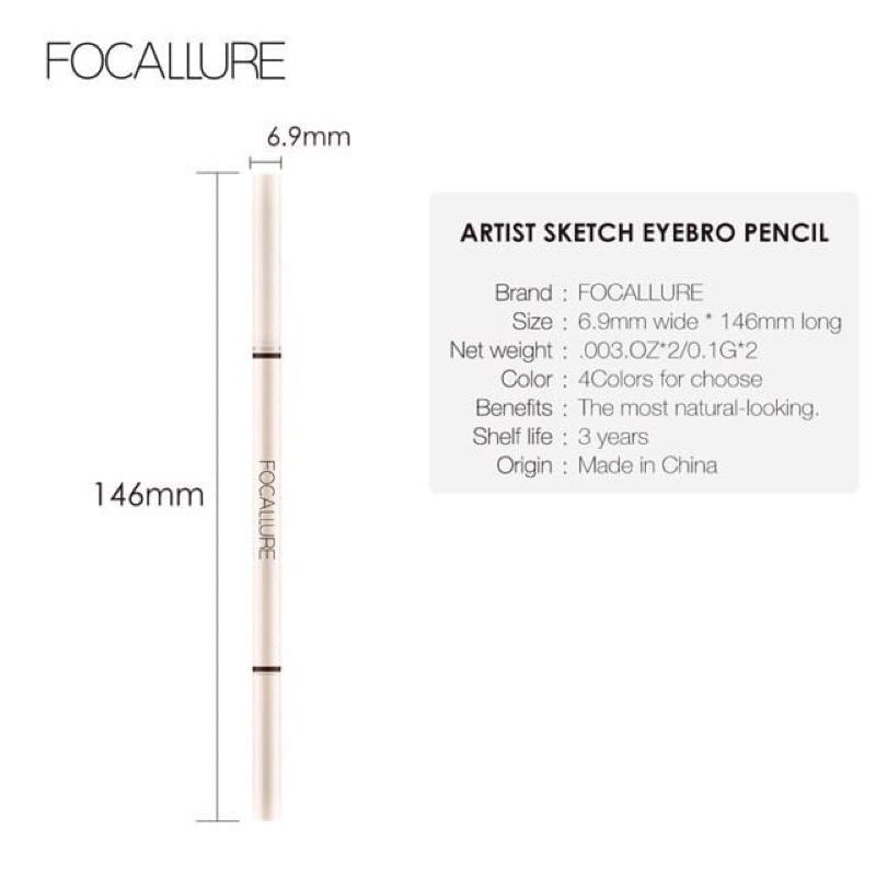 Focallure Artist Superfine Eyebrow Pencil FA118