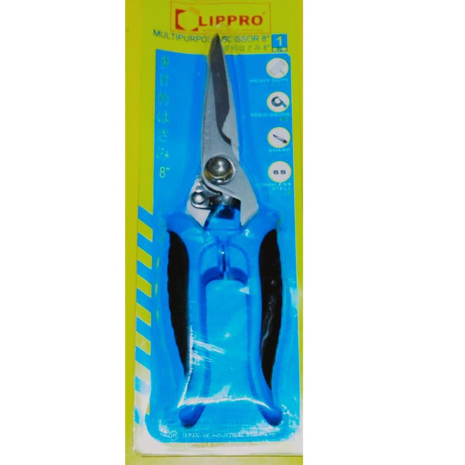 

Promo - LIPPRO MULTIPURPOSE SCISSOR 8 INC LIPPRO MULTIPURPOSE SCISSOR 8 KODE 241-28 - GUNTING SERBAGUNA