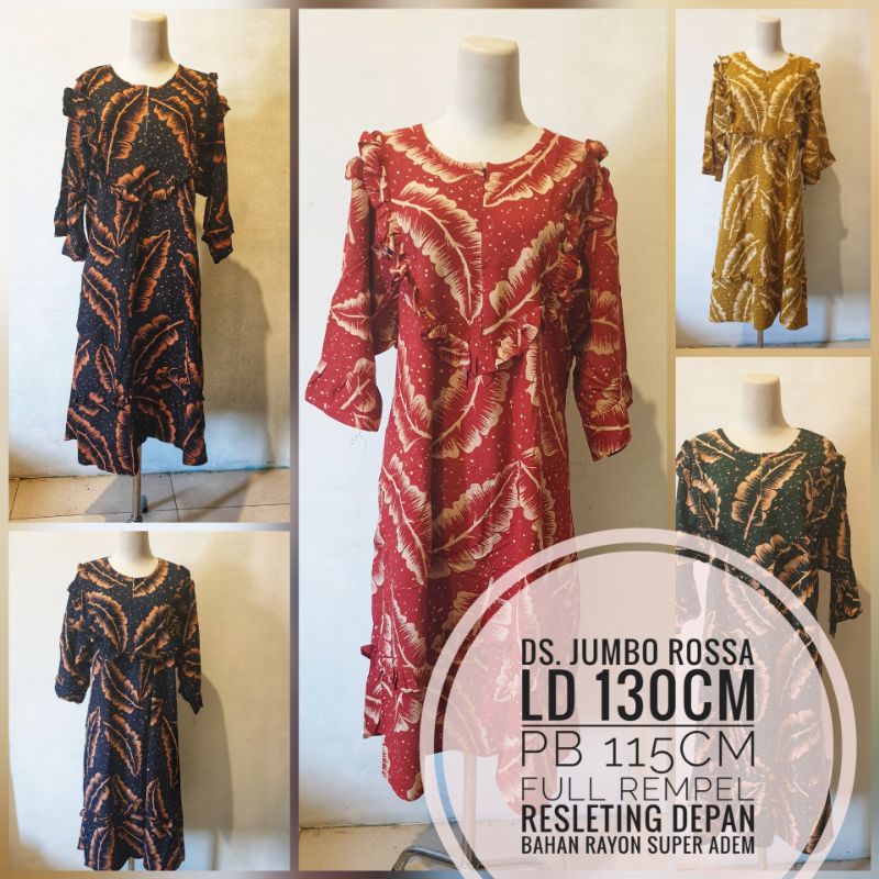 DASTER JUMBO ROSSA (BATIK ASLI PEKALONGAN)