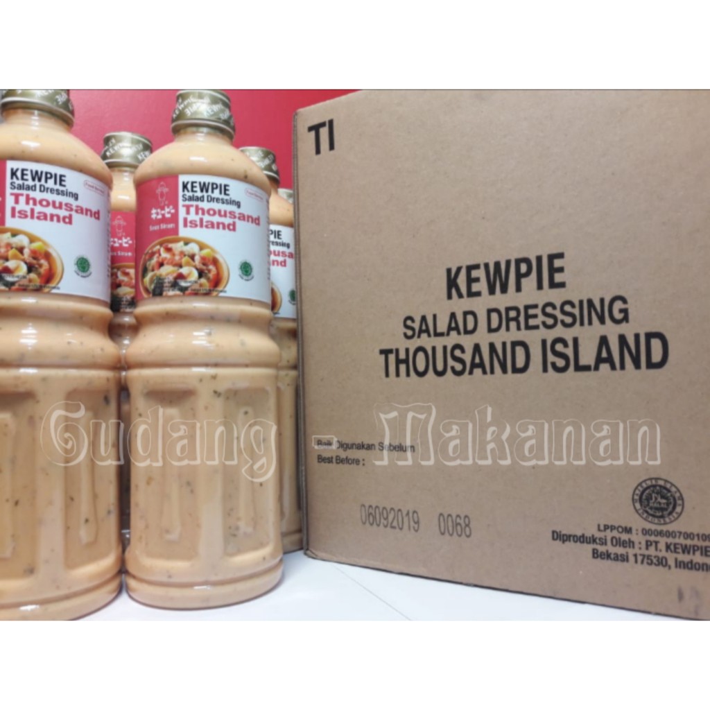 Kewpie Salad Dressing Thousand Island 1 Liter