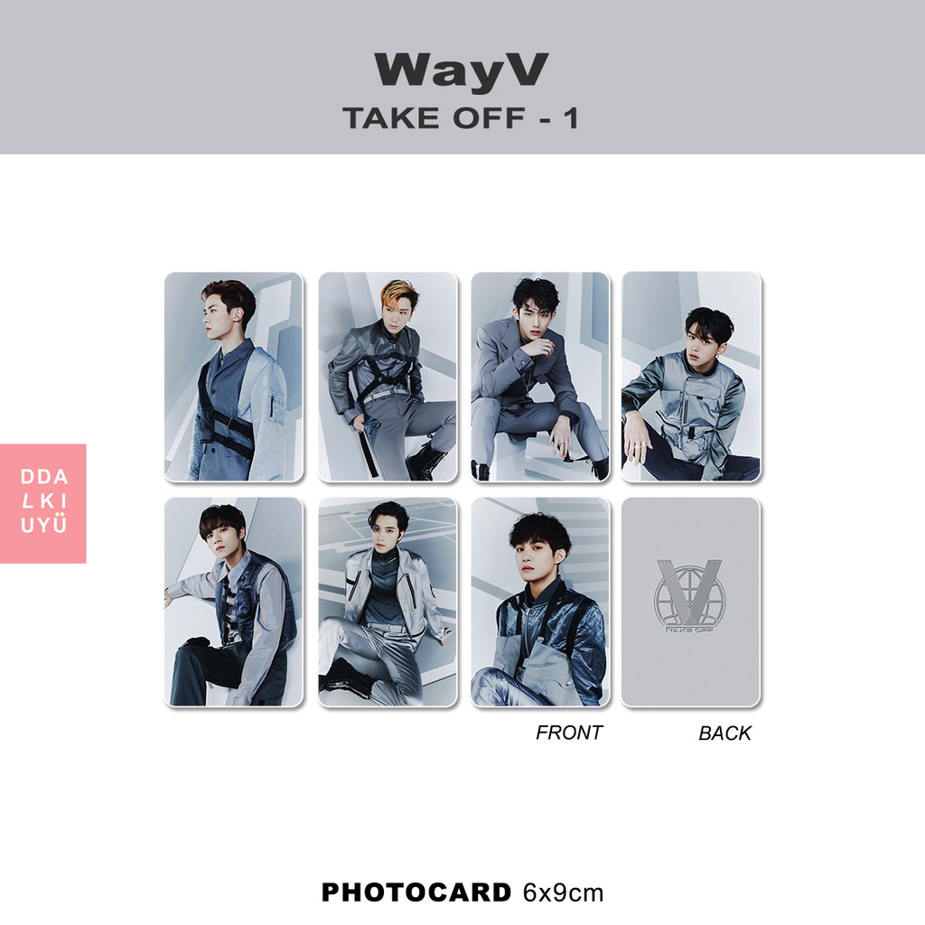 WayV - photocard [TAKE OFF] Ver. 1