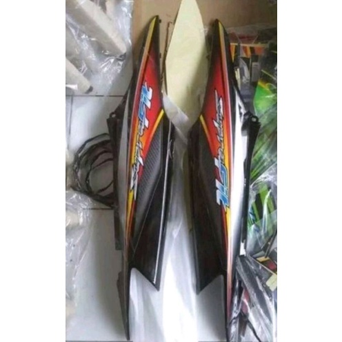 body supra fit new body belakang Honda Supra Fit New set stiker