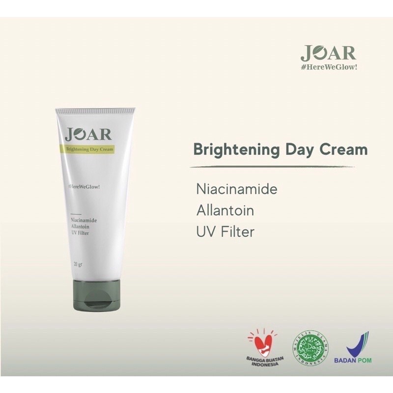 Day Cream Joar Skincare Brightening