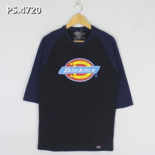 Kaos Distro Reglan 3/4 Dickies 4720