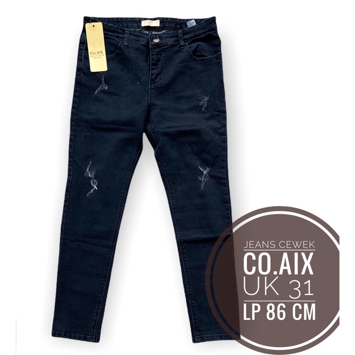 JEANS CEWEK MERK CO.AX / CELANA JEANS WANITA