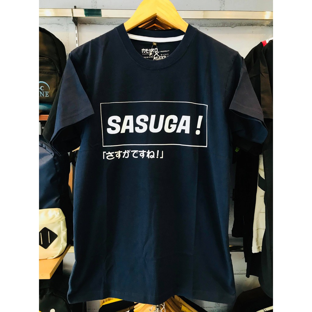 Kaos Sasuga Japan Navy Kanji