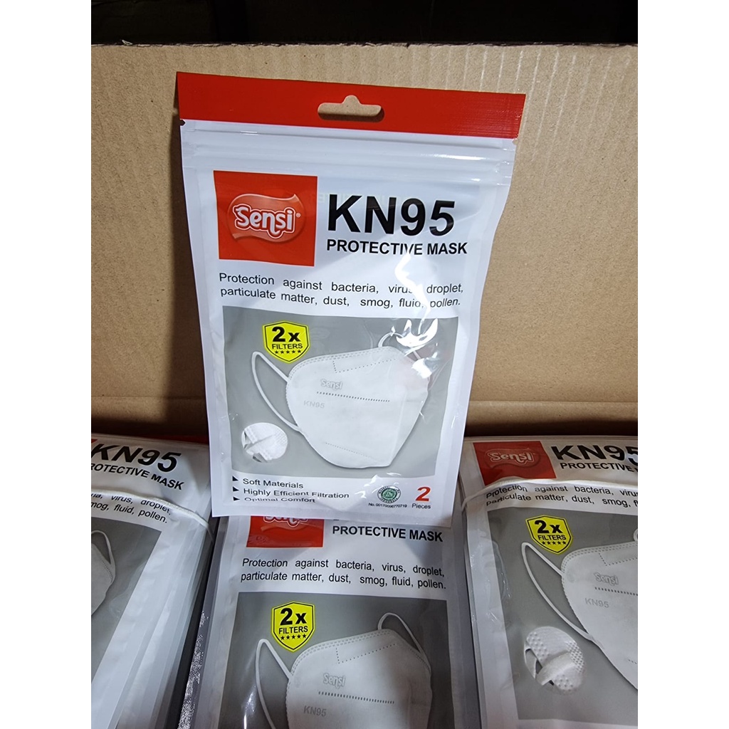 Jual SENSI KN PROTECTIVE MASK Ply Isi Masker Medis Sensi KN Ply Shopee Indonesia