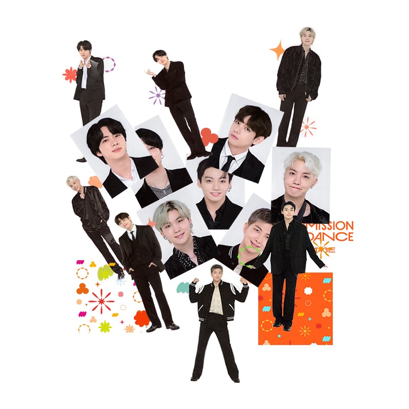 Stiker Kpop BTS Ptd on Stage Konser Permision to Dance Untuk Koleksi Fans