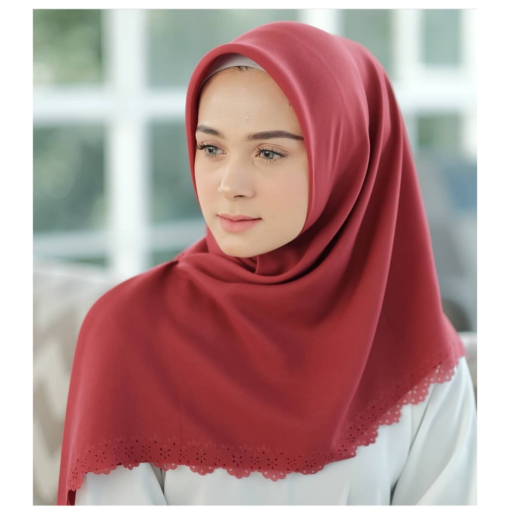 ( 1KG =16PCS ) LASER SEGIEMPAT DIAMOND CUTTING SEGIEMPAT NON PET HIJAB JILBAB KHIMAR INSTANT BERGO