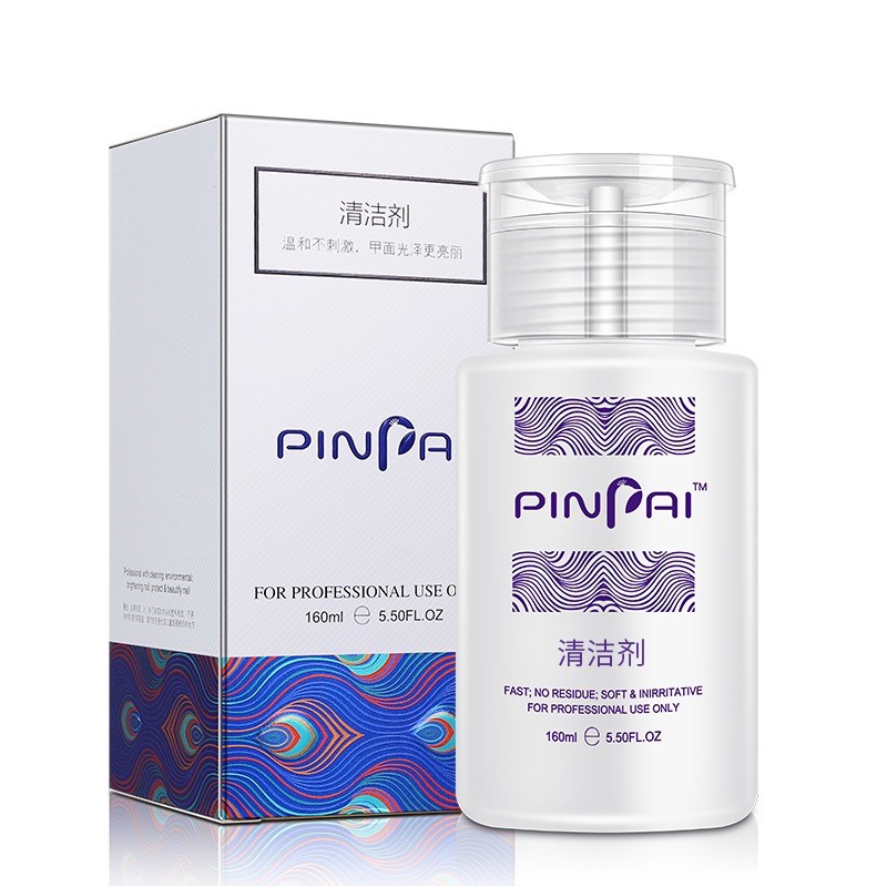 PINPAI GEL CLEANSER / PINPAI REMOVER 160ml / FINY Nail Gel Polish Remover / Pure Aceton Menghapus Cat Kuku