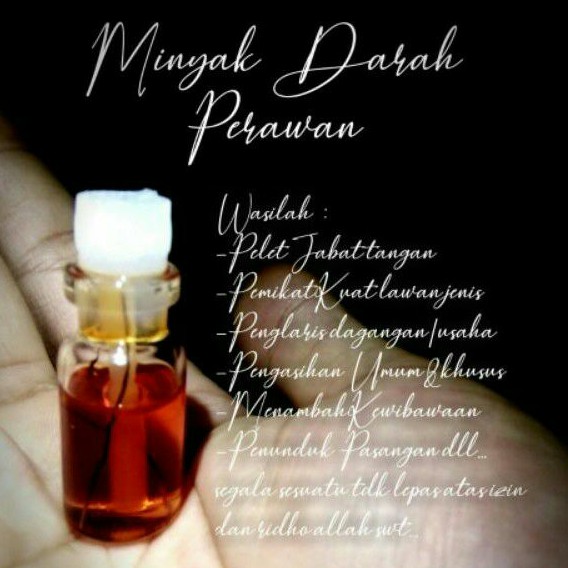 

minyak darah p3rawan