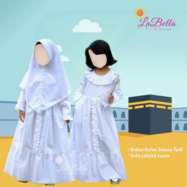 Gamis Manasik Anak Ori Branded