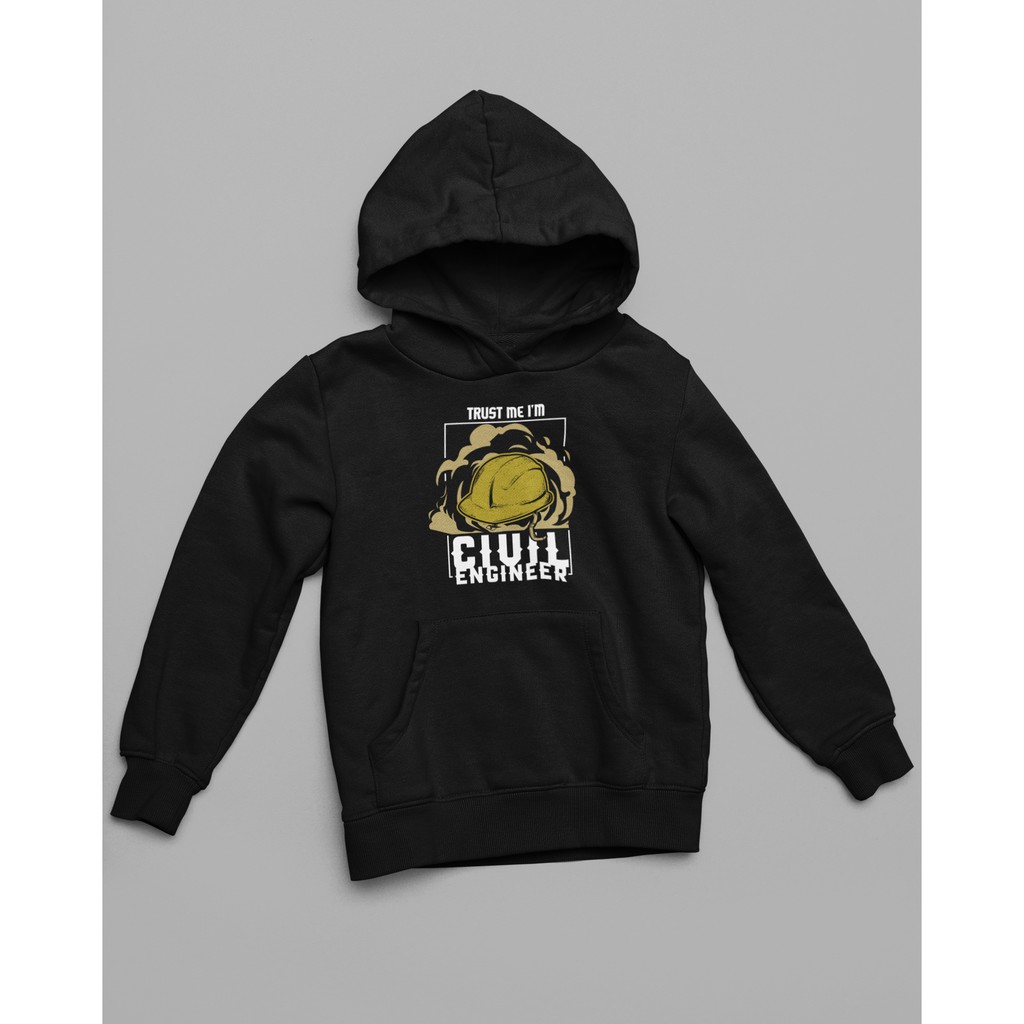 Hoodie Cotton Fleece High Grade ENG - Civil Engineer - Jaket/Hoodie Teknik Sipil