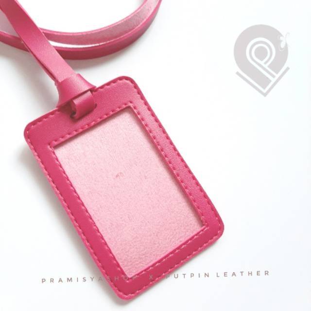 

[Single - SHOCKPINK] ID Card Holder / Name Tag Holder