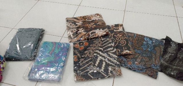 Kemeja Batik Pria Ppbtk07 Modern Lengan Panjang