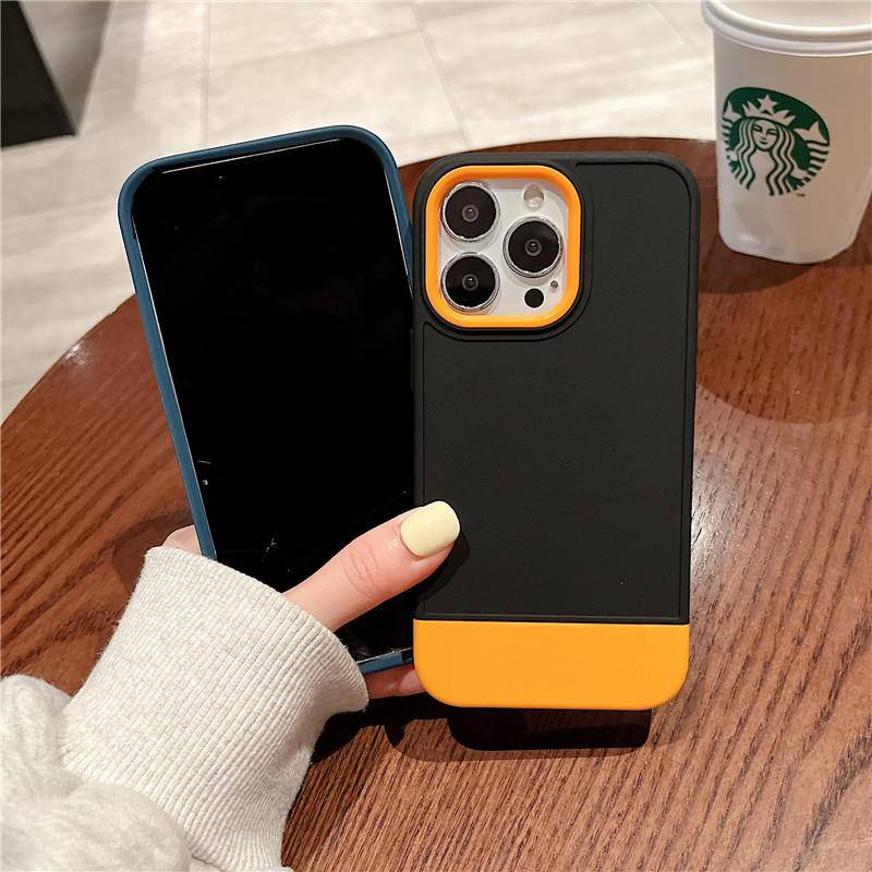 Casing Armor Shockproof Warna Campur Untuk iPhone 6 6s 7 8 Plus SE 2020 2022 SE2 SE3 Bumper