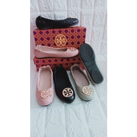 Flat Shoes wanita  | TB NEW MOTIF KODE 2208-2 (order wajib upsize)