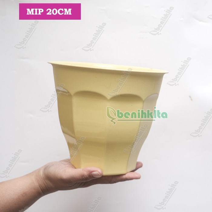 Pot Tanaman-Bunga Tinggi Warna 20cm (MIP)