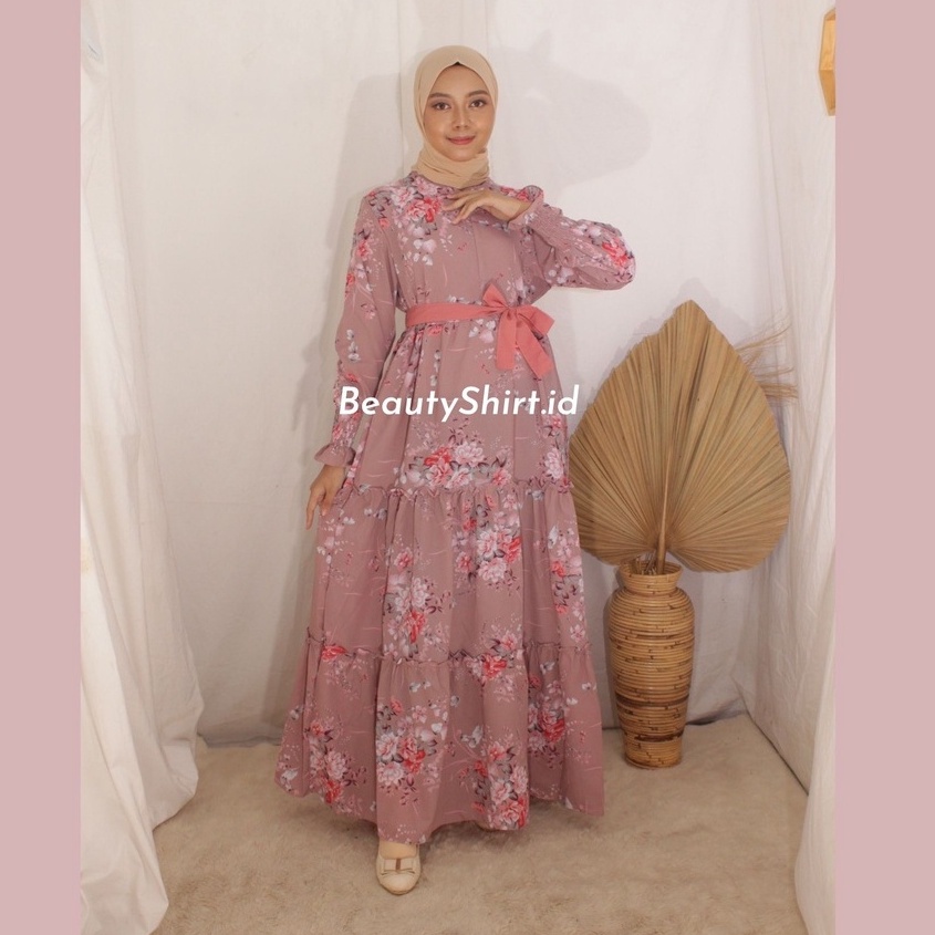 Beautyshirt / Humaira Maxy / Gamis Busui Friendly / Bahan Wolfis Premium