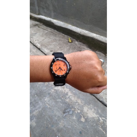 jam tangan mounte christ rescue style second bekas original