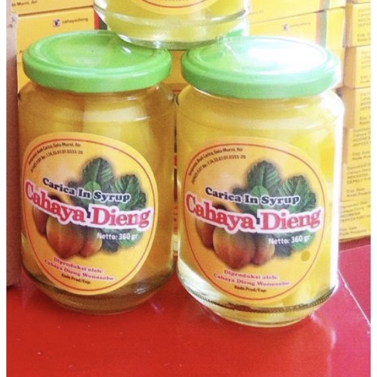 CARICA BOTOL KACA SATUAN CAHAYA DIENG