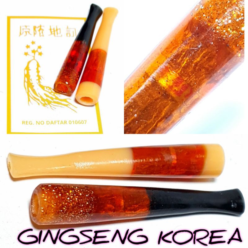 Pipa rokok Gingseng Korea Filter penyaring Nikotin