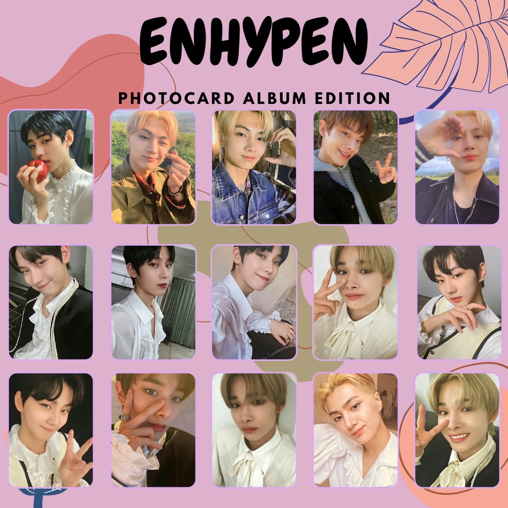 Jual ENHYPEN PHOTOCARD ALBUM (1 SET) Shopee Indonesia